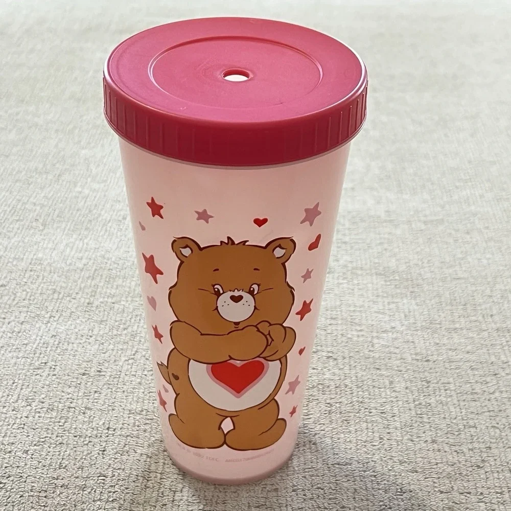 Silver Buffalo Care Bears‎ Color Change Plastic Tumblers & Lids 2022 2023